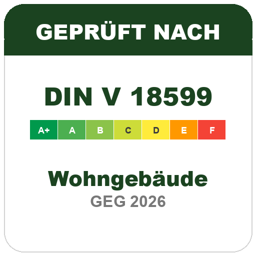 Berechnet nach DIN V 18599